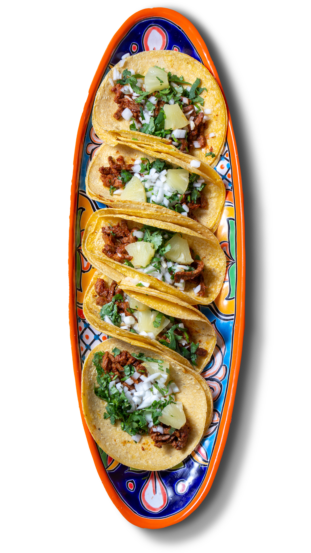 Plate of Mexican Tacos