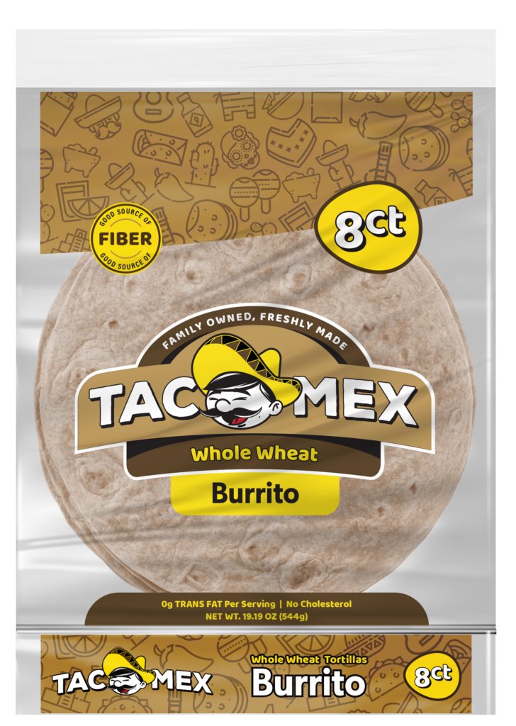 whole wheat burrito tortilla