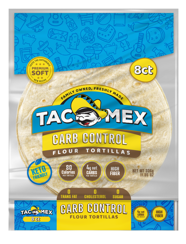 tacomex carb control tortillas