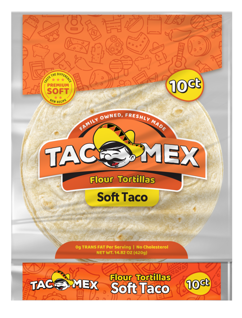 tacomex soft taco flour tortilla