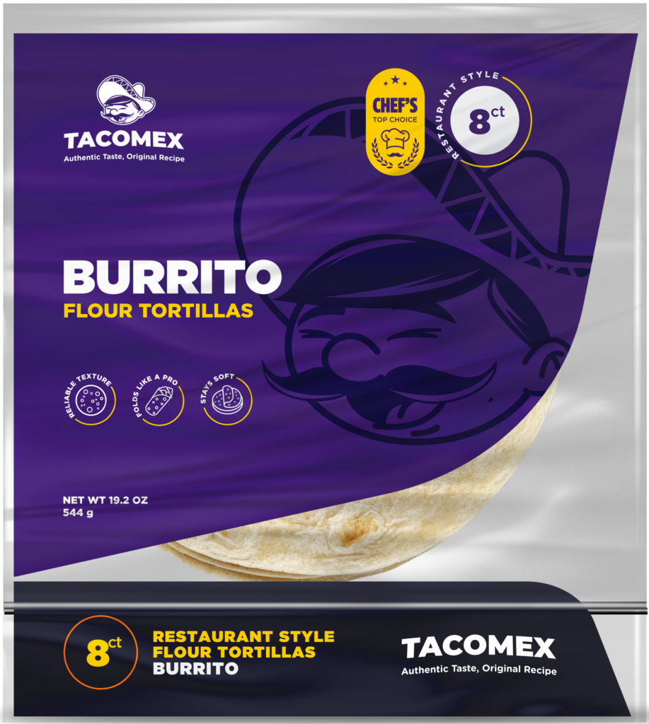 bag of tacomex burrito 8ct